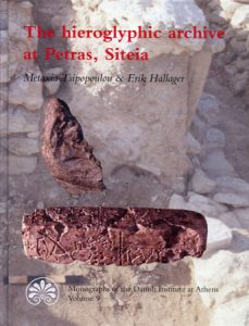 The Hieroglyphic Archive at Petras, Siteia