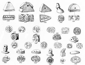 Platanos. Stone seals. Scale 1:1.