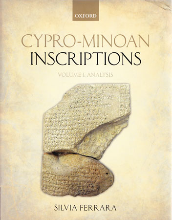 Cypro-Minoan Inscriptions volume 1: Analysis