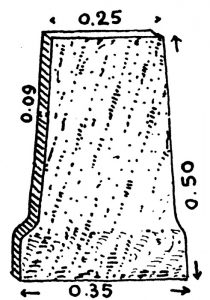 Grabstein des griechischen Grabes B 3 bei Steno (s. Abb. 22).