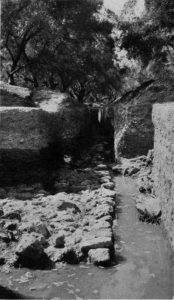 Der grosse Bau P bei Steno im Grundwasser, von N.