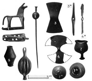 Geometrische Bronzen aus Chortata.
