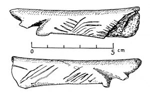 Bearbeitetes Geweihstück aus Choirospilia.