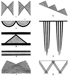 Patterns on Early Minoan Pottery