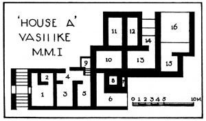 Middle Minoan I House at Vasilike (Trans. Penn. Univ., II 124)