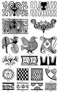 Patterns on Late Minoan III Pottery