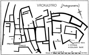 Protogeometric Houses at Vrokastro (after Vrokastro, Pl. XVIII)