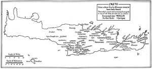 Early Minoan Sites of All Three Periods