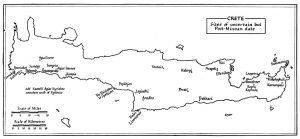 Post-Minoan Sites which Cannot Be More Closely Dated