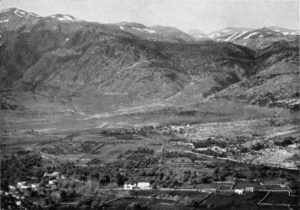 The Plain of Anopolis and the White Mountains from the Ancient Site