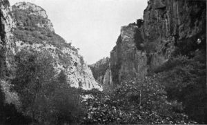 The Gorge of Patsos Near the Cave of Hermes Kranaios