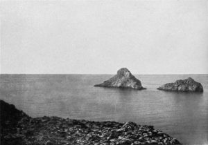 The Kavalloi Islands off Ampelos