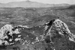 The Acropolis at Melidhokhori (Arkadia or Arkades [?] from the West