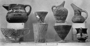 Middle Minoan I Vases from Vasilike (a-d) and Gournais (e-h)