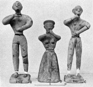 Middle Minoan I Clay Figurines from Khamaizi