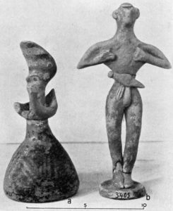 Middle Minoan I Clay Figurines from Petsofas