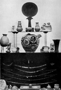 Tomb Group from Abydos in Egypt Containing a Middle Minoan II Vase. (Ashmolean Museum, Oxford)