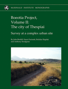 Boeotia Project, Volume II: The City of Thespiai. Survey at a Complex Urban Site